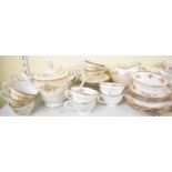 A large quantity of part tea and dinner services, to include Royal Albert, Royal Osborne,