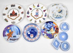 A quantity of sundry ceramics, to include two Goss collectors' plates for 1982 and 1983, four