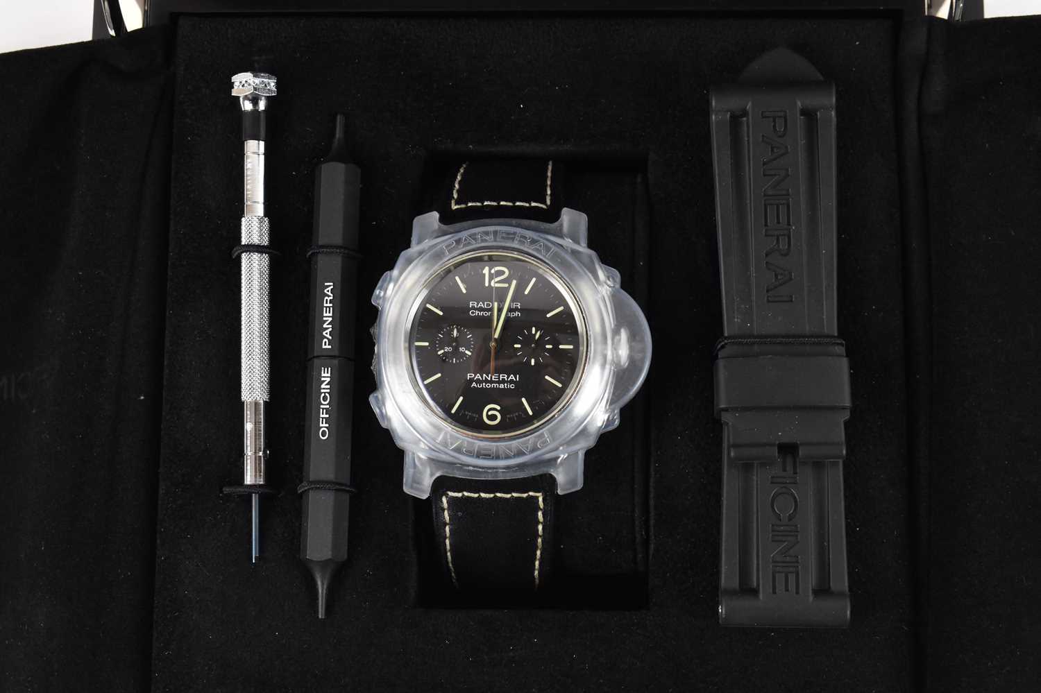 PANERAI; a 2012 boxed contemporary collection Radiomir wristwatch, ref: PAM 00359, case number - Image 2 of 4
