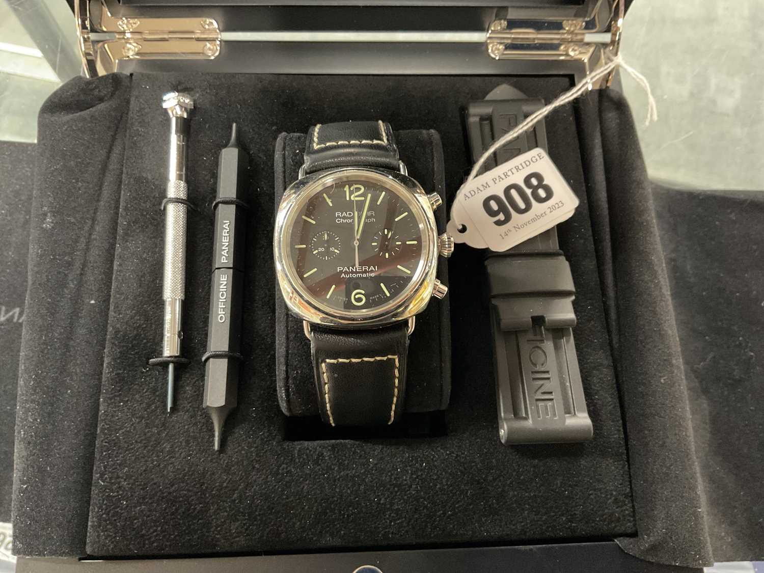 PANERAI; a 2012 boxed contemporary collection Radiomir wristwatch, ref: PAM 00359, case number - Image 3 of 4