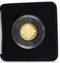 HARRINGTON & BYRNE; a 2021 Queen Elizabeth II Gothic proof gold sovereign, in original