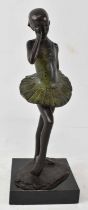 † JAMES BUTLER (1931-2022); a limited edition bronze, 'Ballerina No. 1', numbered VII/XII, on