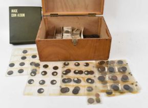 A quantity of all world coinage contained in one album, loose and in sheets, from Victoria to