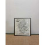 [MAP] ROBERT MORDEN, a map of Staffordshire, 47cm x 42cm, also by the same cartographer, a map of
