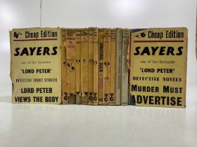 [LITERATURE] SAYERS, Dorothy L, a collection of books by the author, the majority with dust-