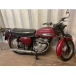 NORTON; a 1964 250 twin motorbike 'FPA 188B', 13,570 (believed to be correct), sold with several