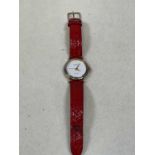 GUCCI; a lady's two tone stainless steel quartz wristwatch, diameter excluding winding crown 30mm,