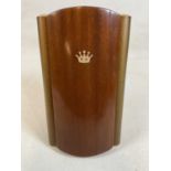 A vintage Westminster eight note electric door chime by V&E Friesland Ltd with crown decoration to