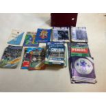 A quantity of Chelsea F.C. programmes, also two 1960 World Cup Programmes and a book.