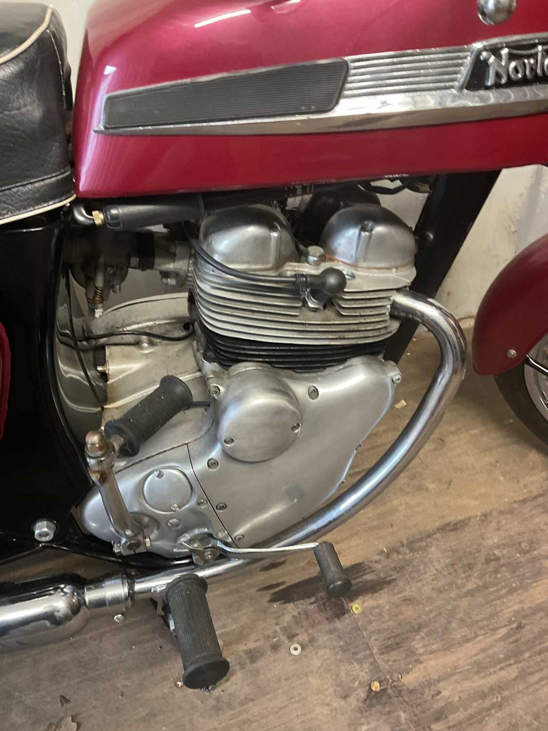 NORTON; a 1964 250 twin motorbike 'FPA 188B', 13,570 (believed to be correct), sold with several - Image 14 of 21