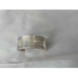 TIFFANY & CO; a silver cuff bracelet dated 1997, width 75mm, approx 104g