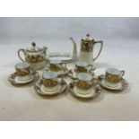 A Noritake coffee set