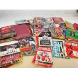 MANCHESTER UNITED F.C; a large collection of programmes, mixed years with many gaps, 1970s-2000s,