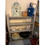 An assortment of kitchenalia, advertising tins, door furniture, screws, etc.