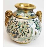 BASTIGNANI; a large limited edition hand decorated bulbous vase, 3/100, height 27cm.