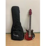 SIR BRIAN MAY; a 'Special Red' signed guitar. Provenance: Purchased in The Born Free charity auction