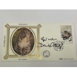 SIR DAVID ATTENBOROUGH; a 1984 wildlife first day cover bearing his signature and inscribed 'Best