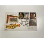 FRANCIS BACON; a first day cover postmark 1968, inscribed 'Best Wishes' with the artist's