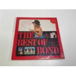 JAMES BOND; 'The Best of Bond', an album of the music, the sleeve signed both front and back