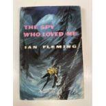 FLEMING, IAN; The Spy Who Loved Me, Book Club Edition bearing the author's signature along with