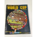 ENGLAND WORLD CUP WINNERS 1966; a Football Monthly's World Cup Souvenir bearing numerous