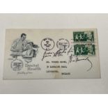 DENTAL HEALTH; a 1959 New York postally hallmarked first day cover bearing indistinct signature