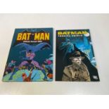BATMAN; Official Annual 1980, signed by Adam West to inside cover and Batman Turning Points signed