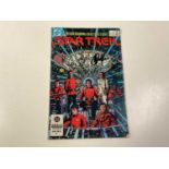 STAR TREK; the '1st Star Spanning Collector's Issue', bearing numerous signatures to both outer