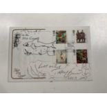 † DAMIEN HIRST & TRACEY EMIN; a first day cover bearing both famous artist's signatures, Hirst