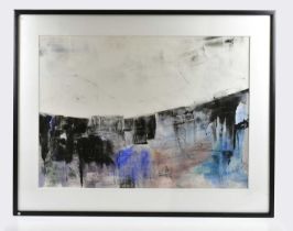 † HARRY OUSEY (1915-1985); watercolour, untitled, signed and dated '74, inscribed on Goldmark