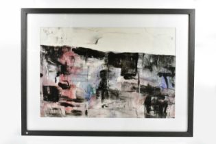 † HARRY OUSEY (1915-1985); watercolour, untitled, signed and dated '74, 50 x 75cm, framed and
