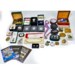 A selection of assorted costume jewellery and vintage collectors’ items to include a boxed Prince of