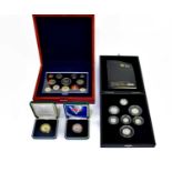 ROYAL MINT; a cased executive proof set, 2007, numbered 3897, together with a Royal Mint cased