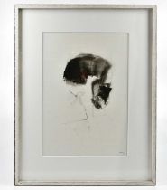 † HARRY OUSEY (1915-1985); watercolour, untitled, signed and dated '71, 50 x 34cm, framed and