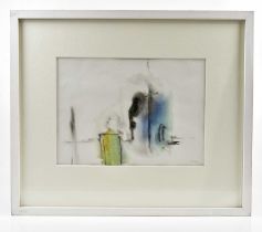 † HARRY OUSEY (1915-1985); watercolour, untitled, signed and dated '73, 26 x 36cm, framed and