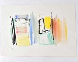 † HARRY OUSEY (1915-1985); watercolour, untitled, signed and dated '79, 36 x 50cm, unframed.