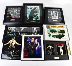 THE CROW; a collection of limited edition film cells and two signed pictures of Brandon Lee,