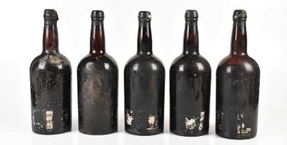 PORT; five magnum bottles Cockburn & Smithies, London Vintage Port 1963, with wax tops (5) Condition