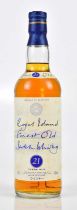 WHISKY; a single bottle Royal Island Finest Old Scotch Whisky, 21 Years Old, produced and bottled by