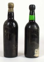 PORT; two bottles of vintage port comprising Warre 1970 and Martinez 1955 (2).