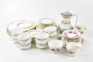 ROYAL ALBERT; a part 'Paragon' dinner service, together with a Queen Anne part tea service.