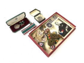 RED CROSS; a collection of medals and badges relating to the British Red Cross, including Women's