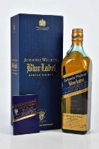 WHISKY; a Johnnie Walker Blue Label 1990s Christmas gift set to include a bottle of Johnnie Walker