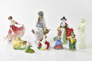 ROYAL DOULTON; four figures comprising HN3630 'Ladies of the British Isles, Wales', HN3011 'My