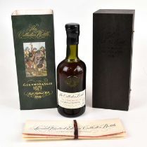WHISKY; a single bottle of Glenmorangie 1971 'The Culloden' Single Highland malt whisky, special