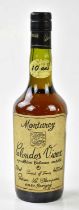 BRANDY; a single bottle of Montarcy Calvados Vieux, numbered 61420, 40%, 50cl.