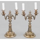 Paar Girandolen im Louis XVI-Stil als Lampen