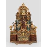 Modell eines Altars mit den Heiligen Sebastian und Rochus