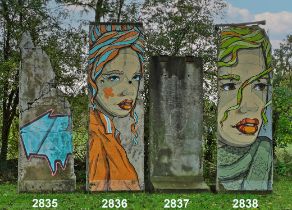 Großes Segment der Berliner Mauer
