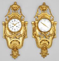 Louis XVI-Uhr und Barometer